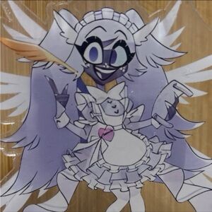 Hazbin Hotel Helluva Boss Emily maid cafe cosplay anime acrylic figure standee